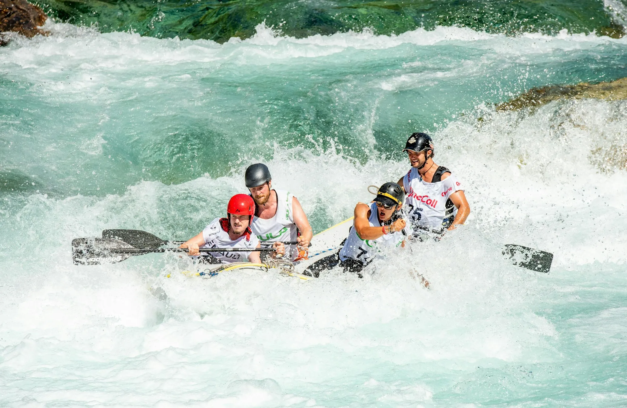 Rafting splash on the Kali River during a Dandeli adventure tour