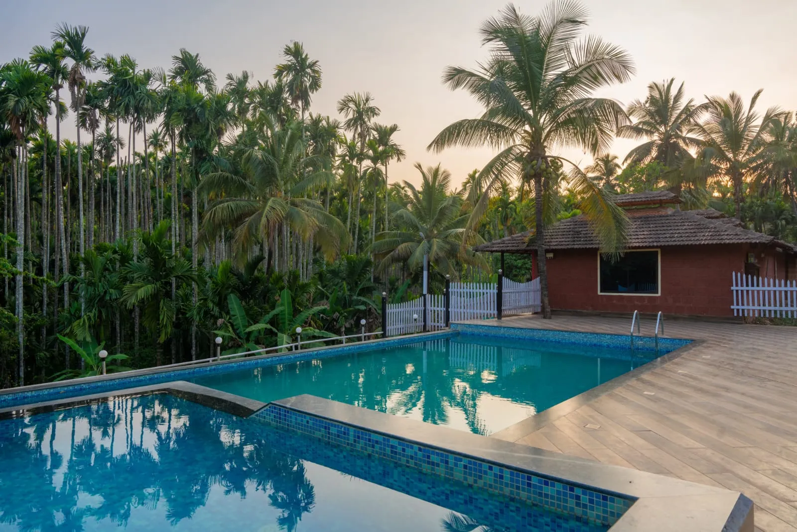 Dandeli jungle resort surrounded by Western Ghats forest
