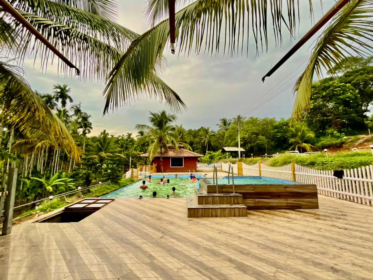 Luxury riverside cottages overlooking the Kali River