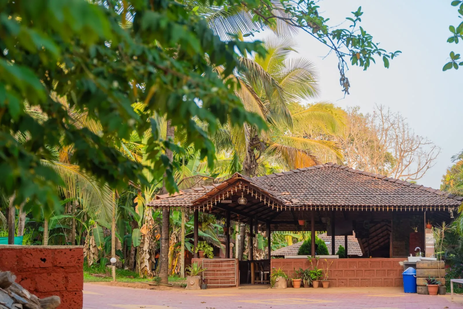 Adventure package group stay with pool and rain dance area